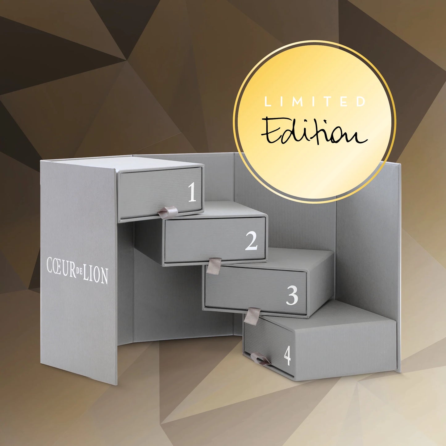 COEUR DE LION Spikes Trinity Gold Set (4) 0103571314