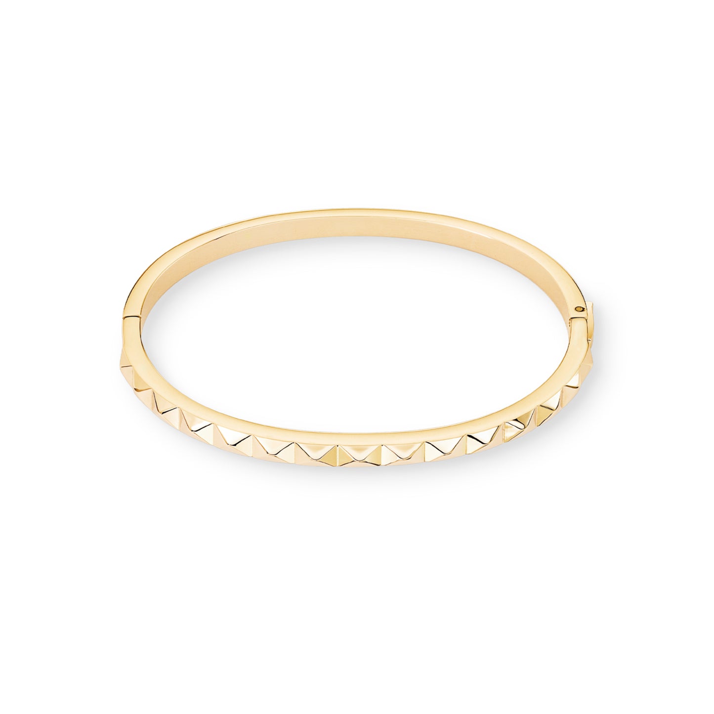 COEUR DE LION Bangle Faceted Gold 0135321600