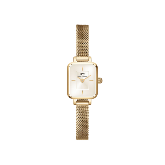 Daniel Wellington QUADRO MINI EVERGOLD GOLD CHAMPAGNE Watch DW00100656