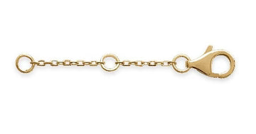 EXTENSION CHAIN 3.5cm 18k Gold Plated 125230
