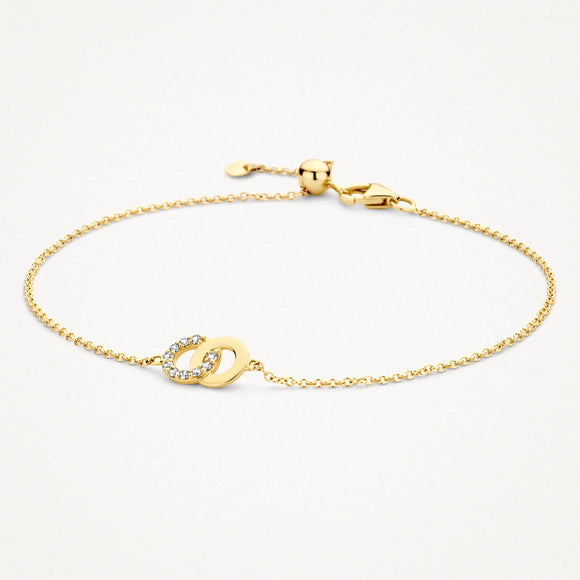 Blush Bracelet 2223YZI - 14k Gold with Zirconia