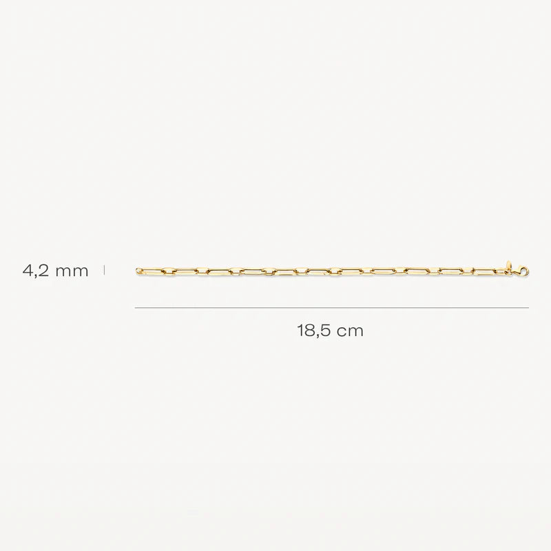 Blush Bracelet 2251YGO/18.5 - 14k Yellow Gold
