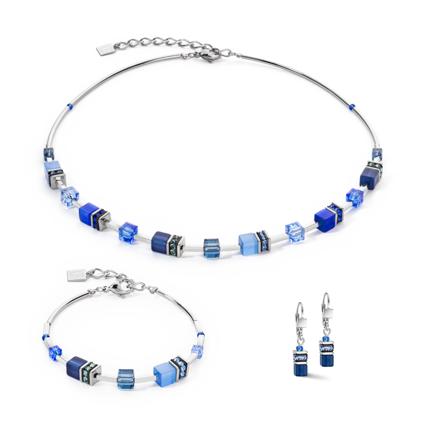 COEUR DE LION GeoCUBE® Iconic Lite Bracelet Blue 2800300700