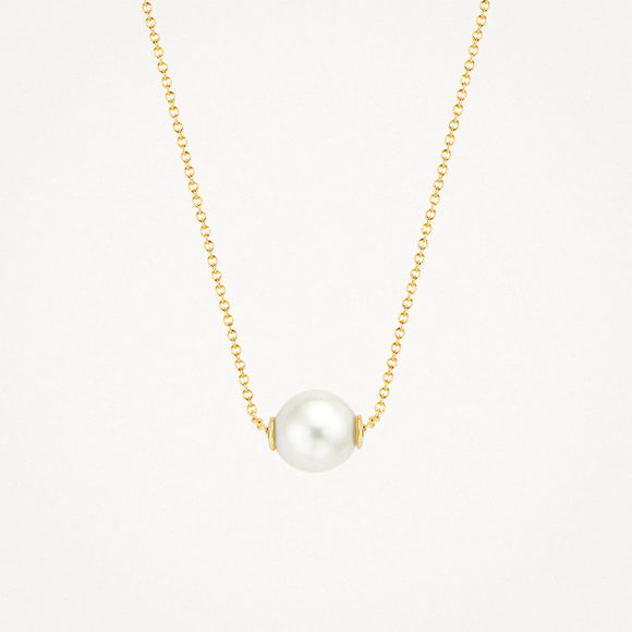 Blush Necklace 3076YPW - 14k Yellow gold with pearl
