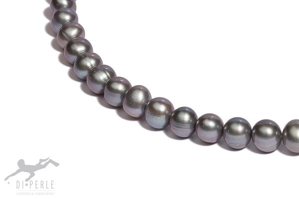 Grey 8-8.5mm Freshwater Pearl Necklace 35514372
