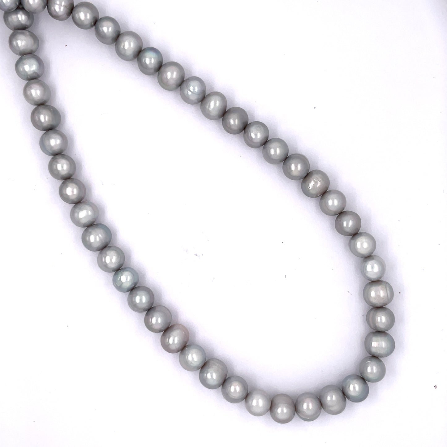 Grey 8-8.5mm Freshwater Pearl Necklace 35514372