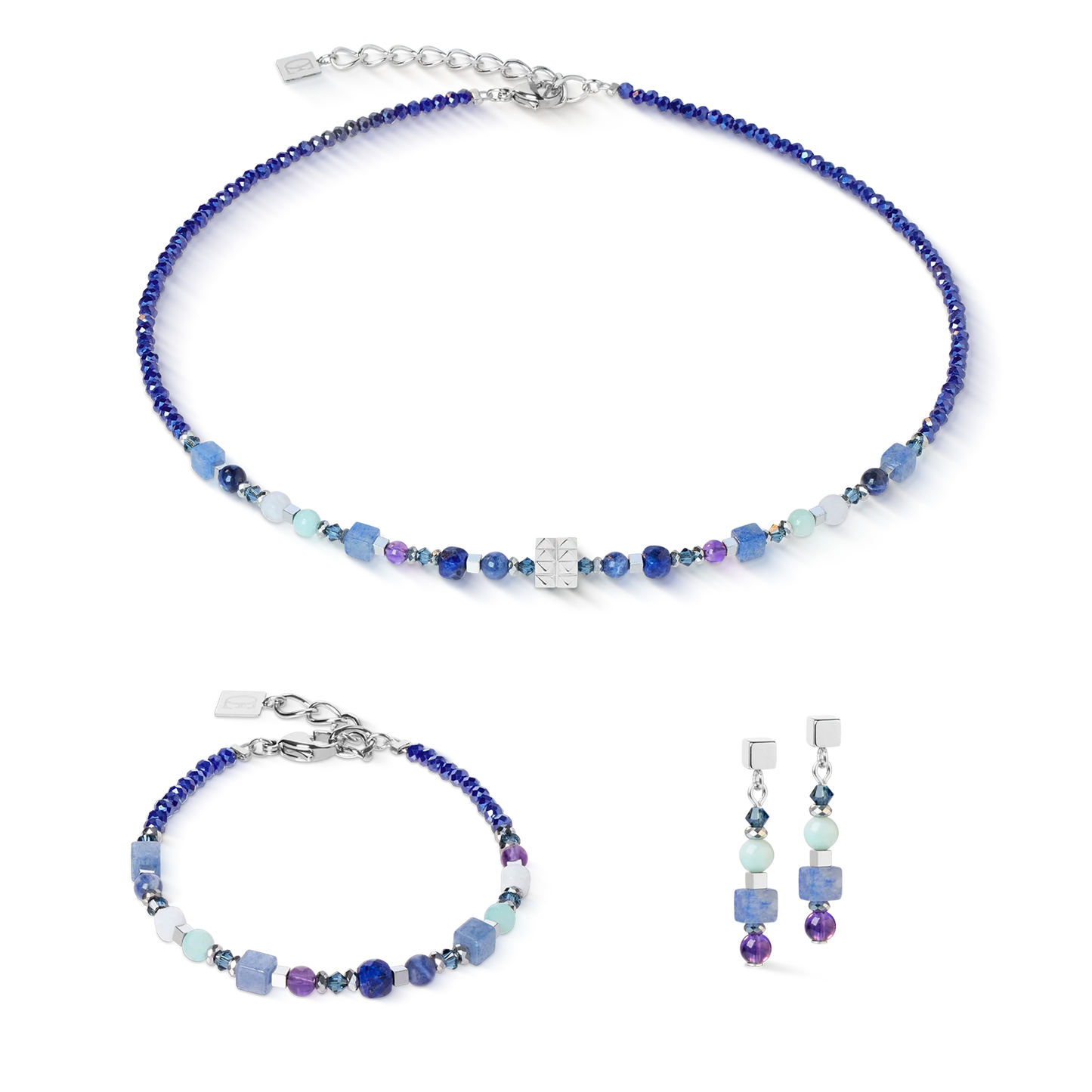 COEUR DE LION Bracelet Shape Mix Spikes Blue Moon 4347300700