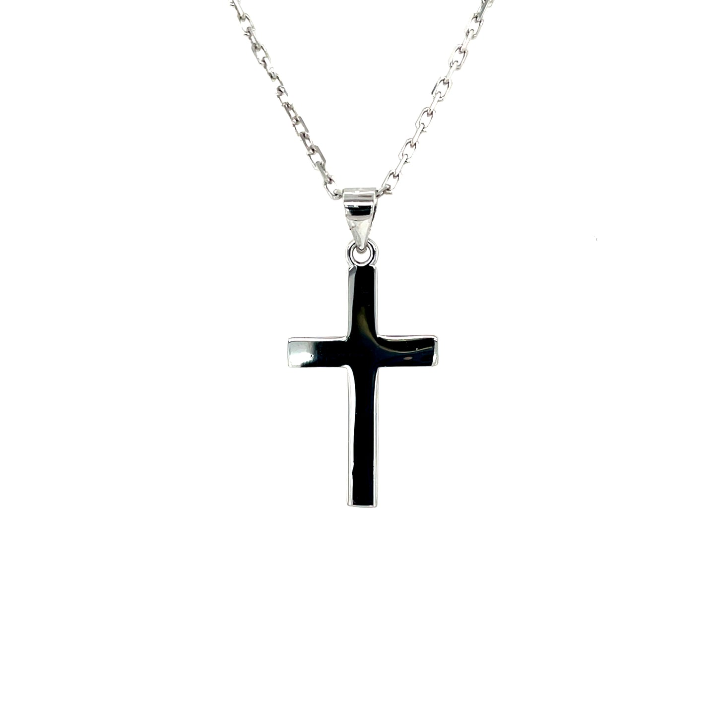 Sterling Silver Plain Cross SP534