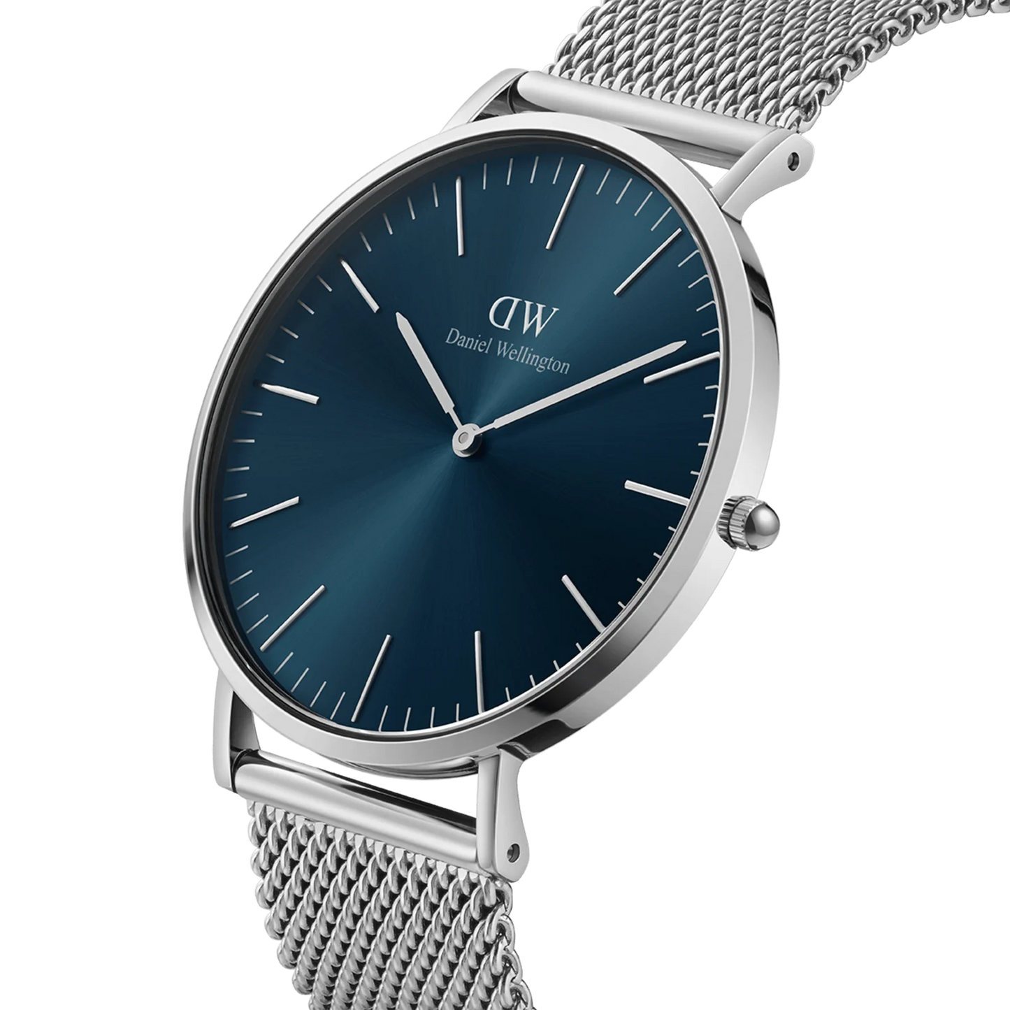 Daniel Wellington Classic Mesh Arctic Silver DW00100628