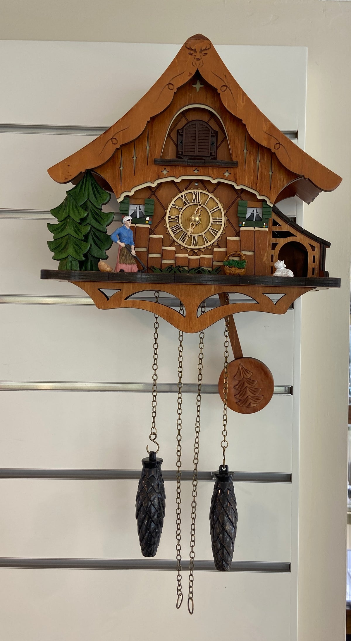 Medium Quartz Musical Cuckoo Clock with Chalet 63-60230