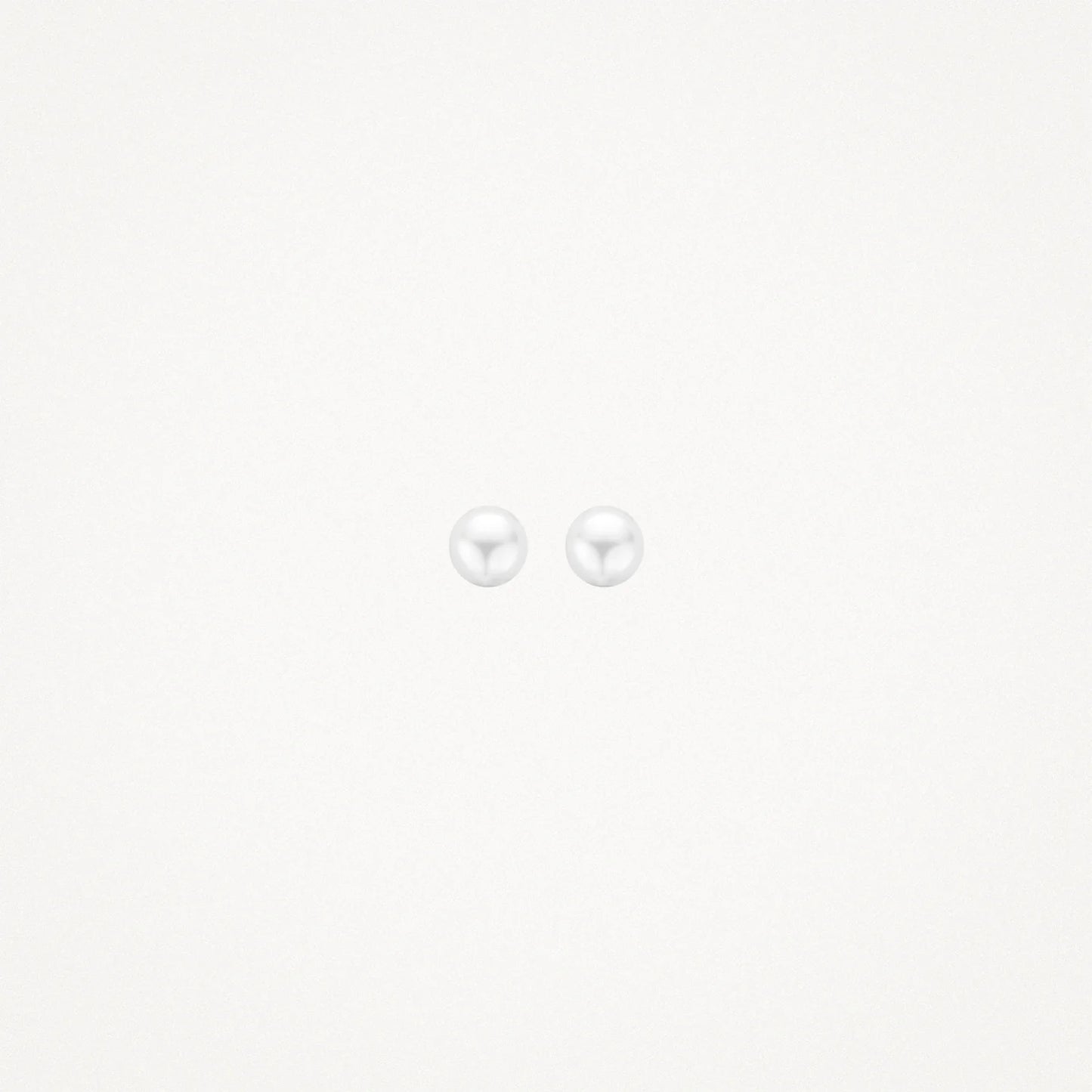 Blush Ear studs 7137YPW - 14k Yellow gold with 3.3 mm freshwater pearl