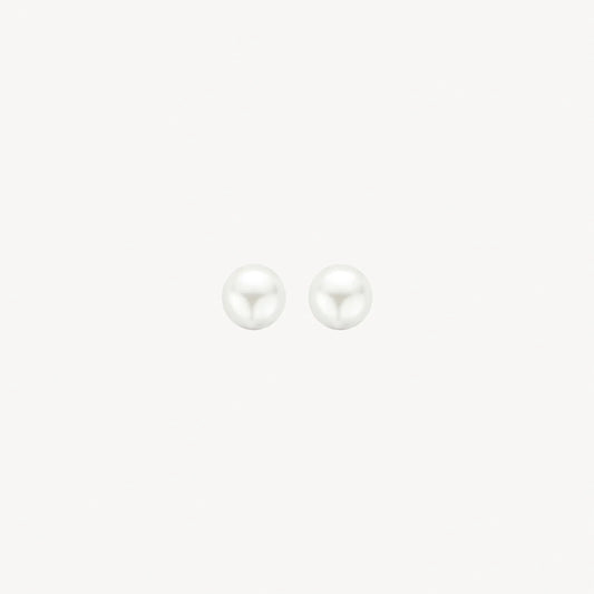 Blush Earrings 7149YPW - 14k Yellow gold with 5mm freshwater pearl