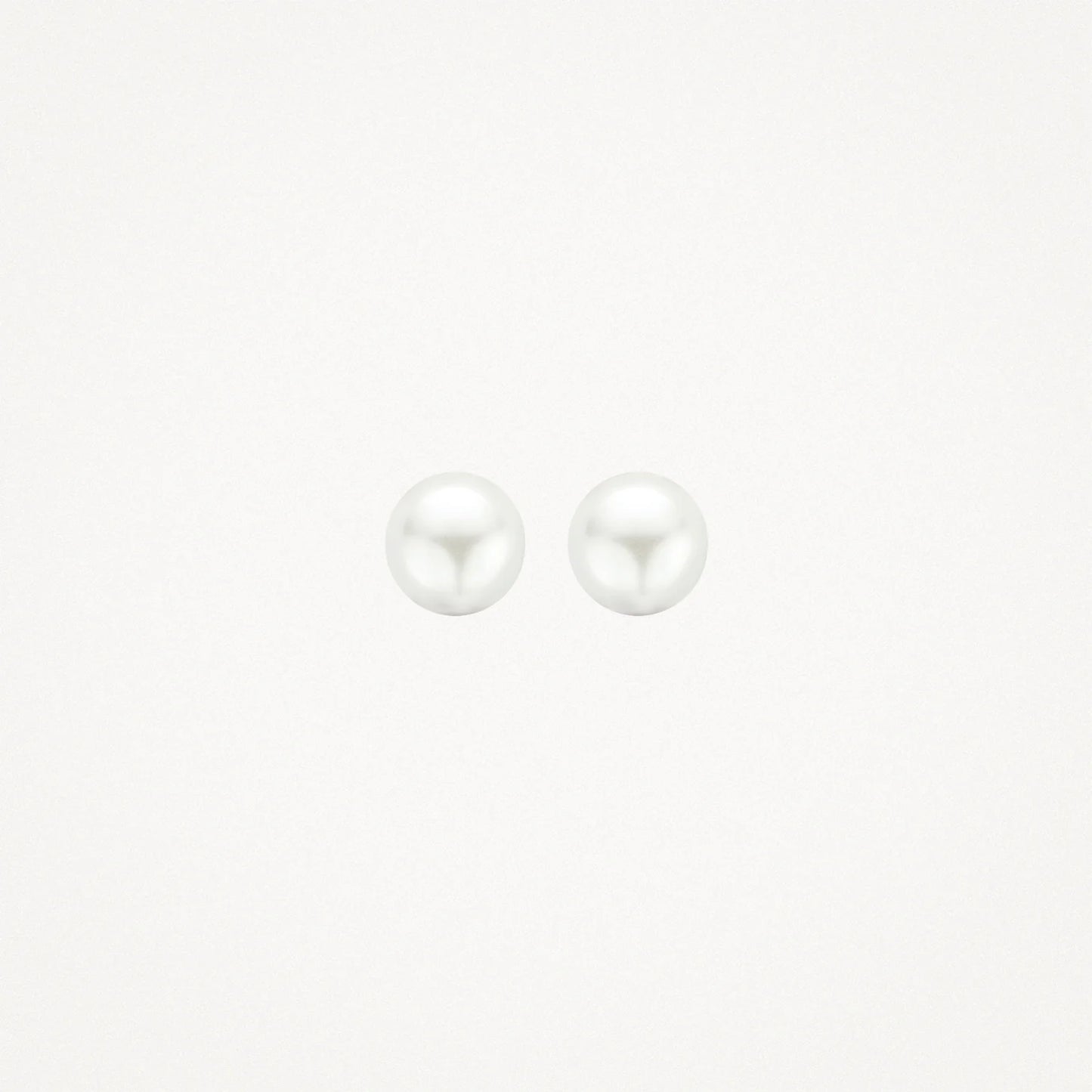 Blush Earrings 7150YPW - 14k Yellow gold with 6mm freshwater pearl