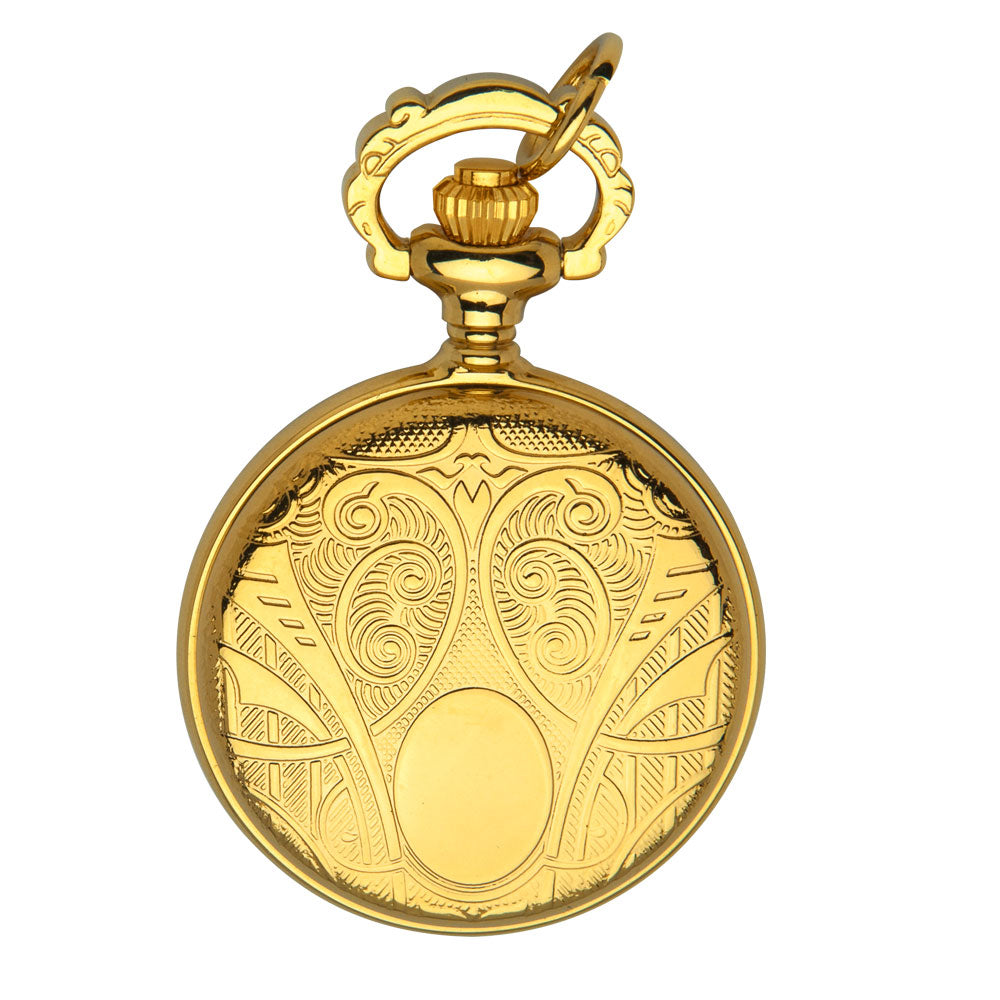 Laval Gold-plated Pendant Fob Watch 755012