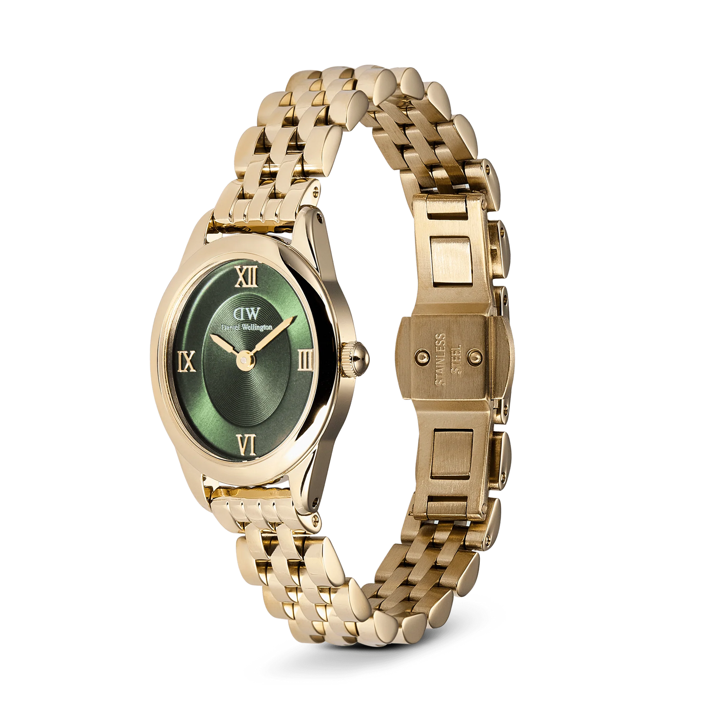 Daniel Wellington Ophelia Mini Emerald Gold DW00100804