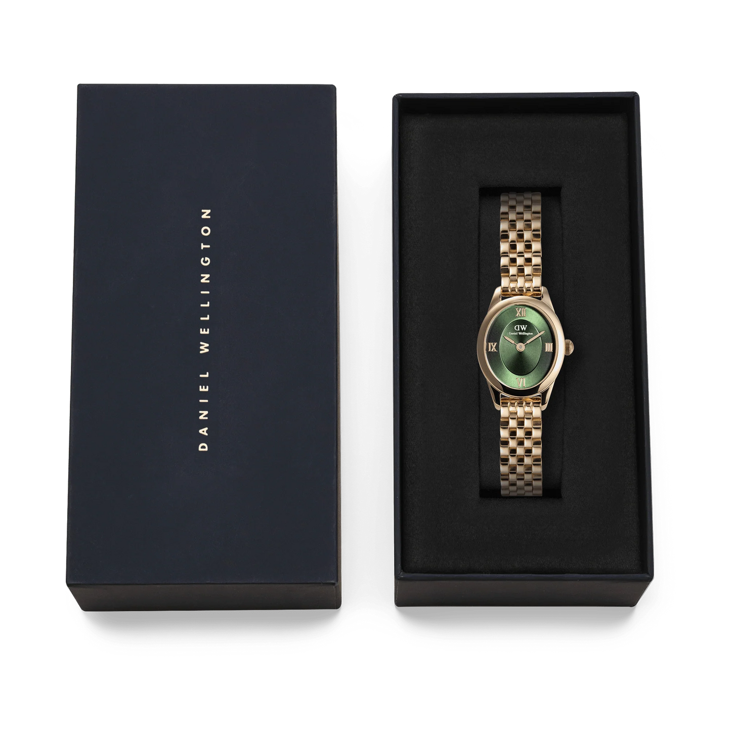 Daniel Wellington Ophelia Mini Emerald Gold DW00100804