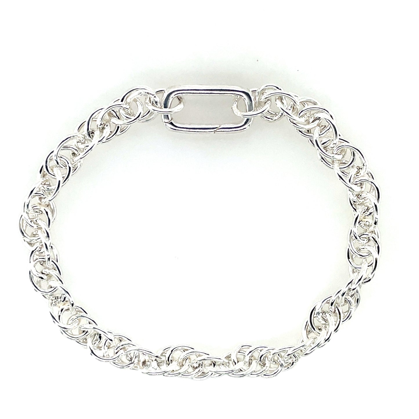 Sterling Silver Prince of Wales Bracelet SB8123
