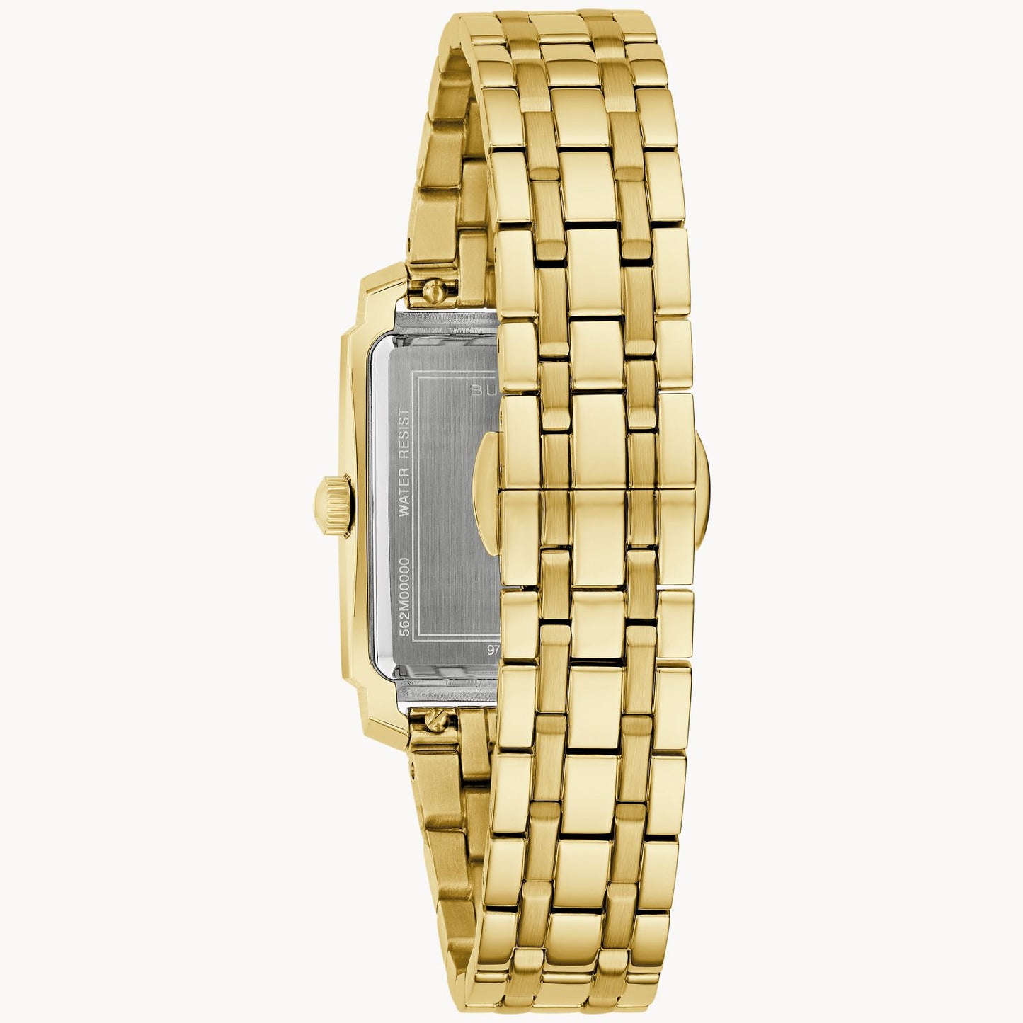 BULOVA LADIES SUTTON GOLD MIDSIZE WATCH 97L186