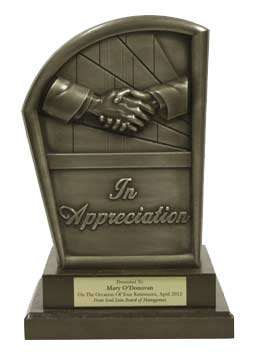Bronze In Appreciation Award AP1