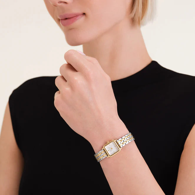 Rosefield Boxelle Duotone Watch BWDSG-B03