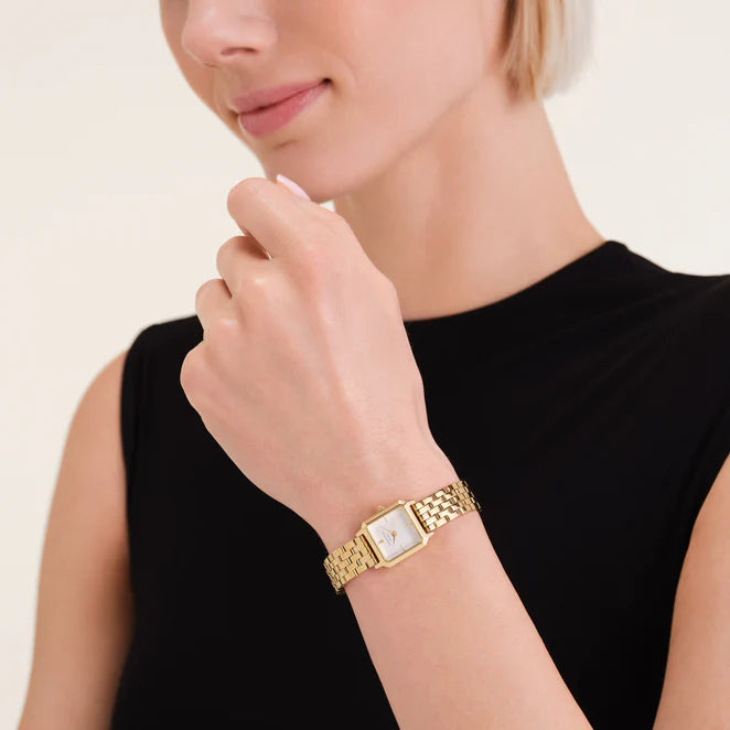 Rosefield Boxelle Gold Watch BCGSG-B01