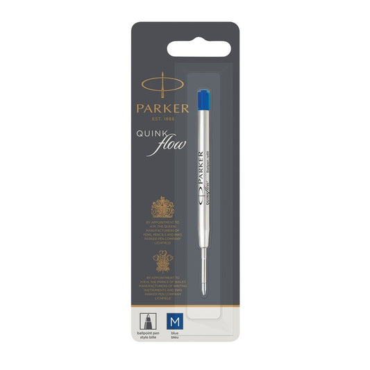 PARKER REFILL BALLPOINT BLUE QUINK MEDIUM 0.7mm 1950371