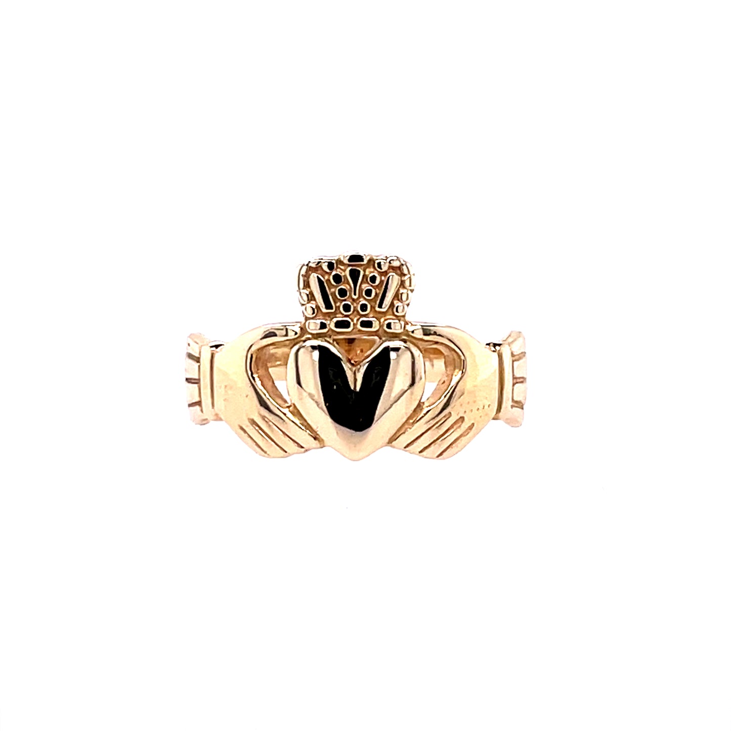 9ct Gold Men's XHY Claddagh Ring CR30
