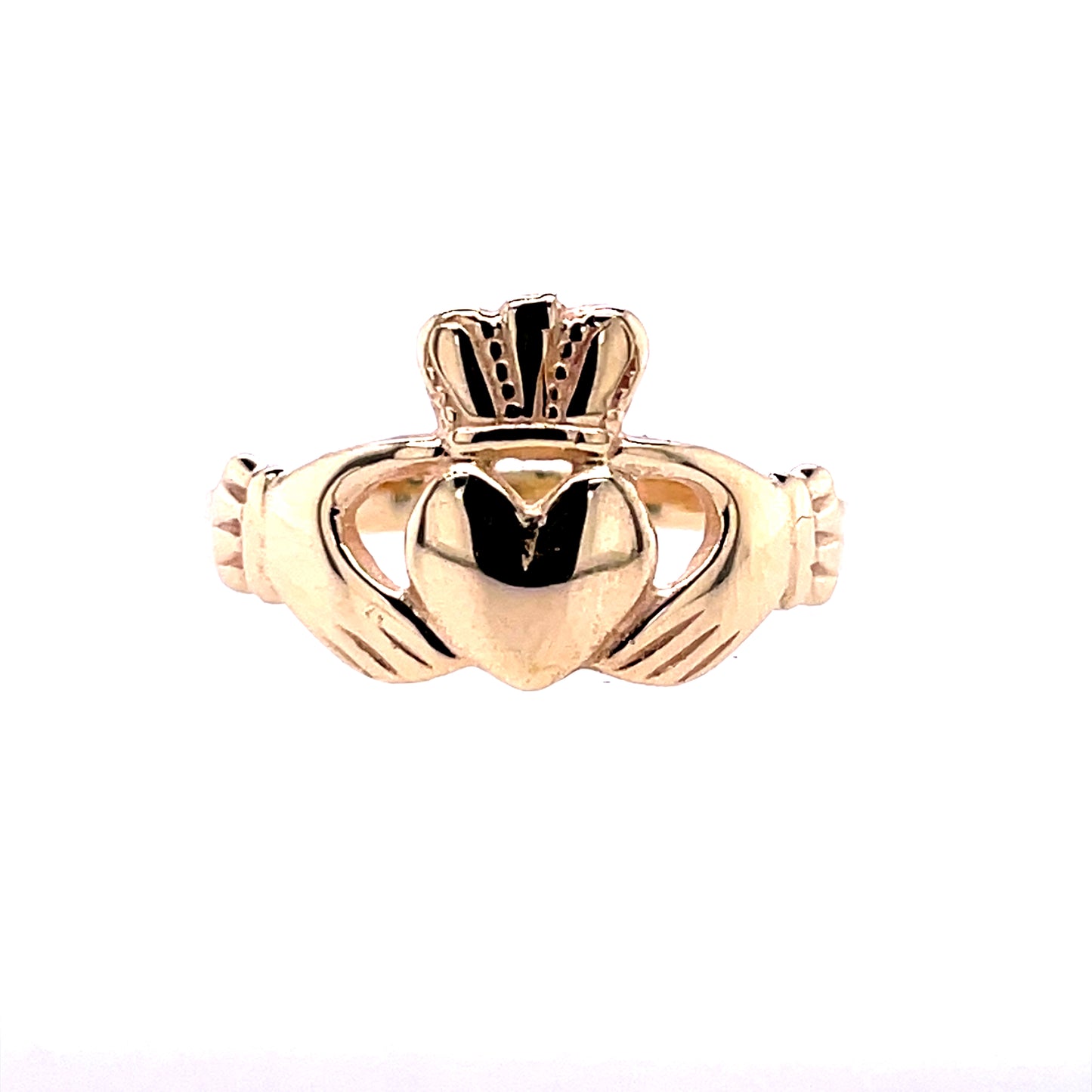 9ct Gold Unisex Claddagh Ring GR446