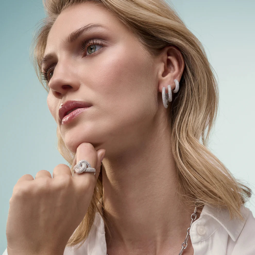 SIF JAKOBS Carrara Grande Hoop Earrings SJ-E2475