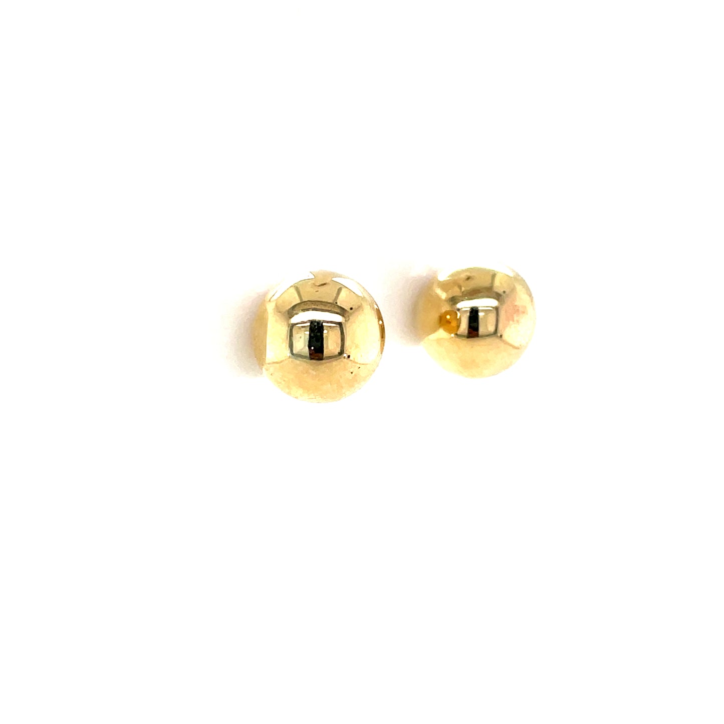 9ct Gold 10mm Ball Stud Earrings GE1041