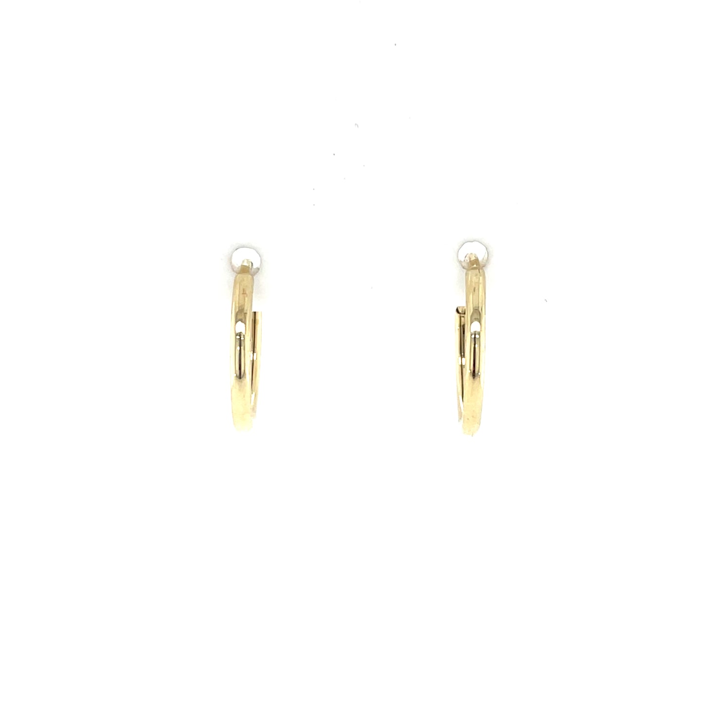 9ct Gold 10mm Sleeper Earrings GE1038