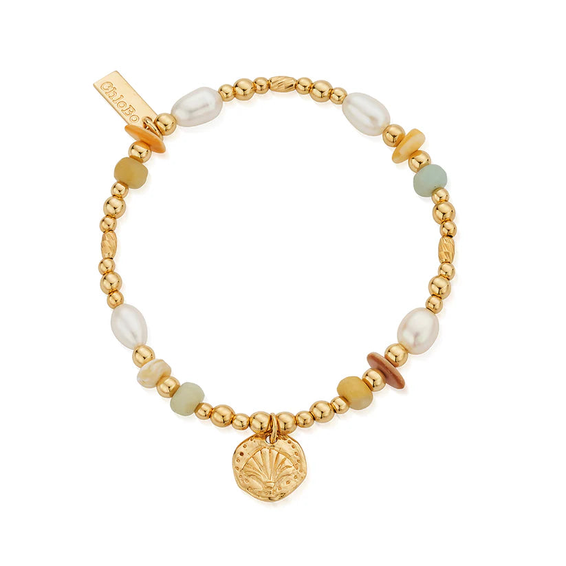 ChloBo Treasures of Bali Golden Sands Bracelet - Gold