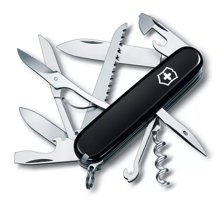 Victorinox Huntsman Black Pocket Knife