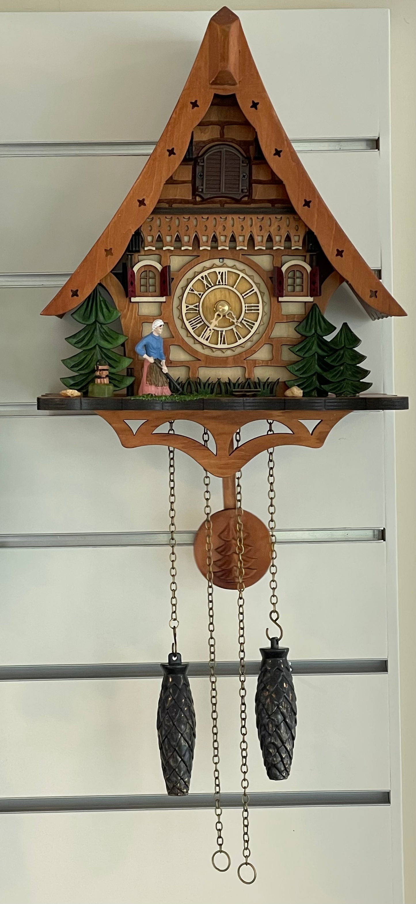 Medium Quartz Musical Cuckoo Clock with Chalet 63-60229