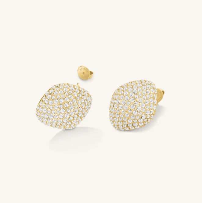 Rosefield Pavé Stud Earrings JEPBG J1222