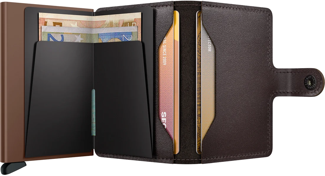 Secrid Miniwallet Original Chocolate Leather