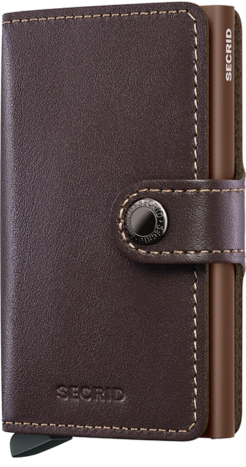 Secrid Miniwallet Original Chocolate Leather