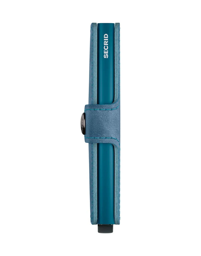 Secrid Miniwallet Vintage Teal Leather