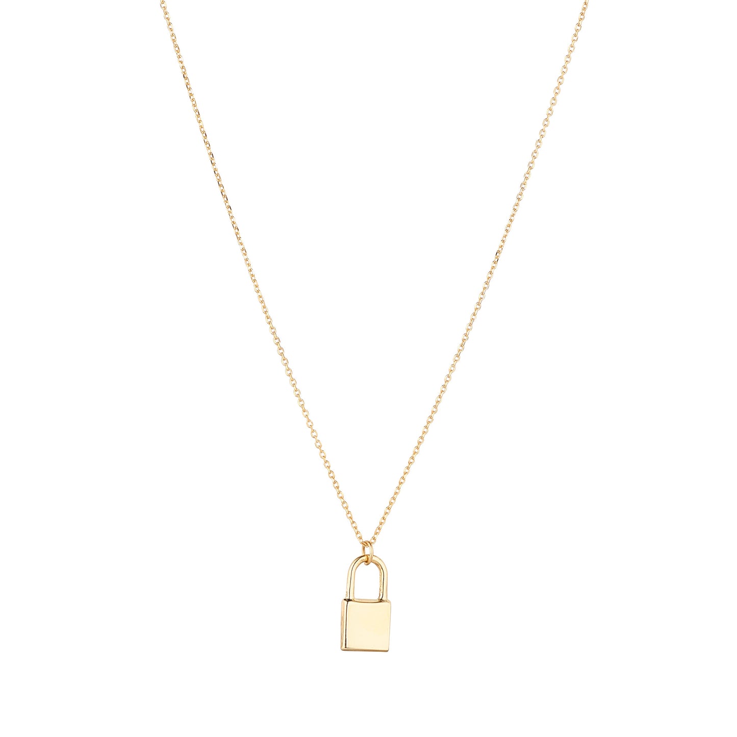 9ct Gold Unlock My Heart Pendant