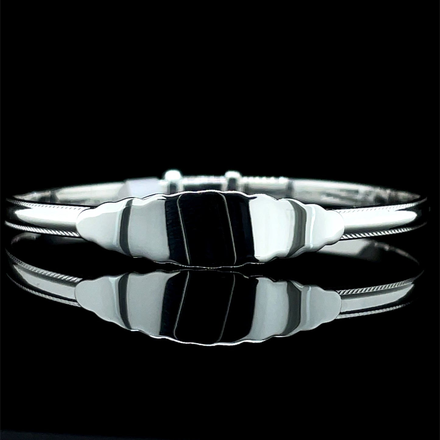 Silver Baby Bangle SB503
