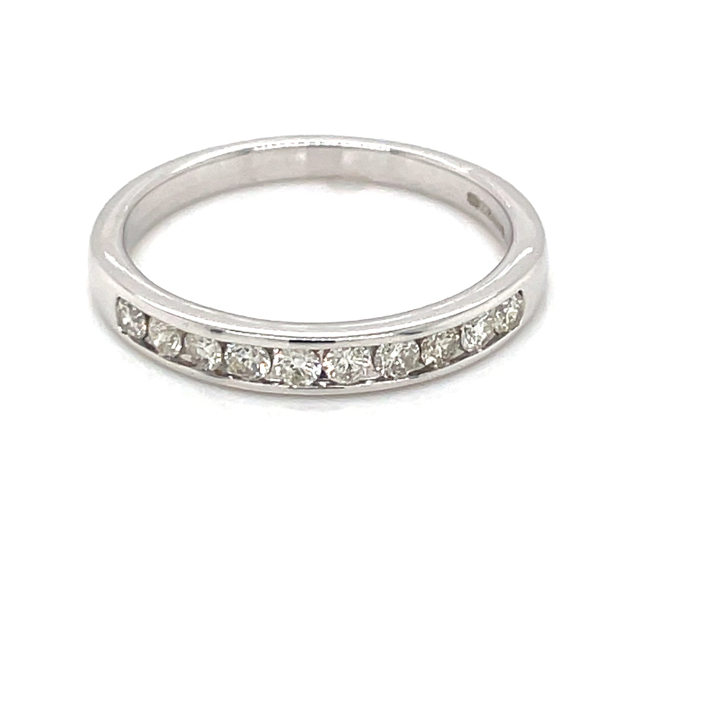 9ct Gold Classic Diamond Channel-set Band 0.33ct