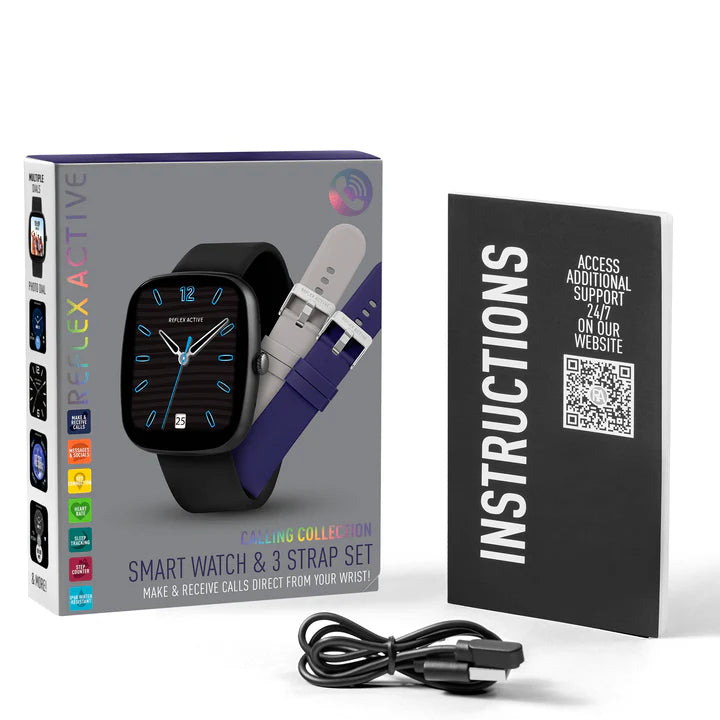 Reflex Active Series 50 Smart Calling Watch Black Set RA50-2223-SET