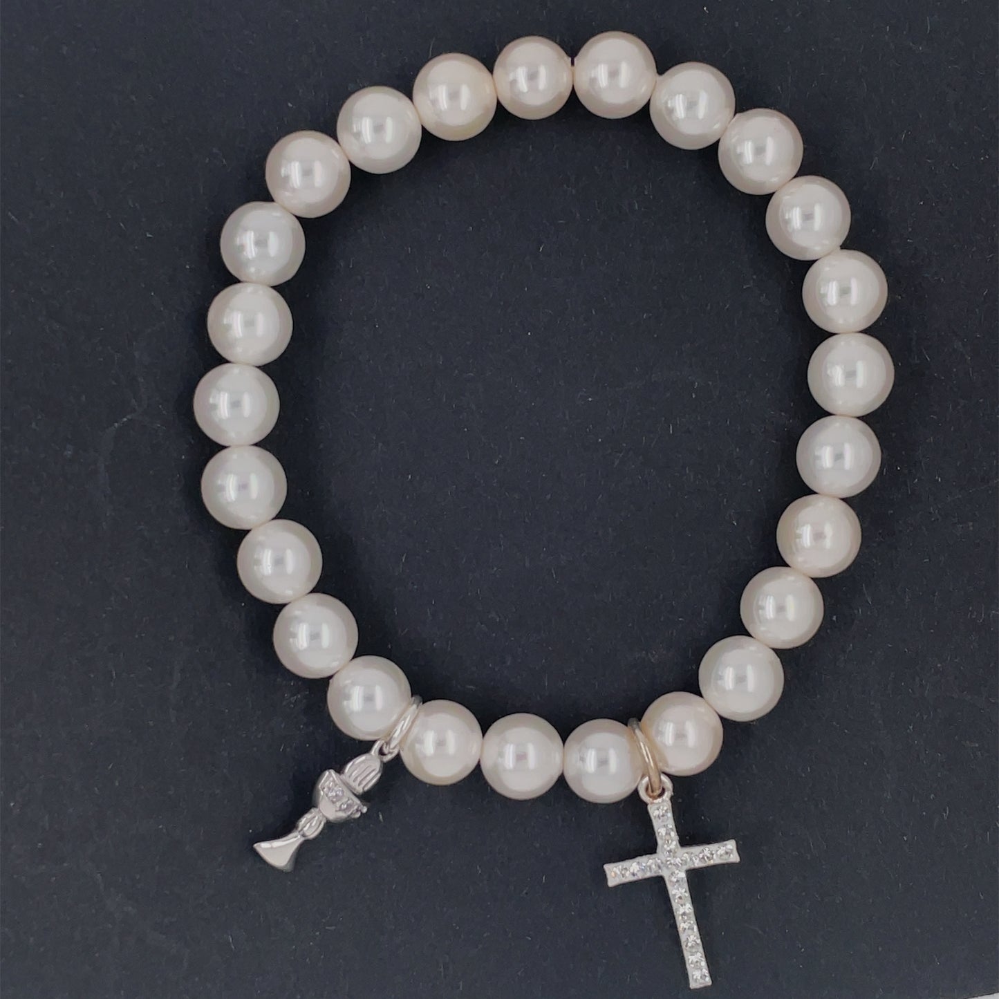 Pearl Communion Bracelet SA87002P