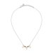 MORELLATO GOLD PLATED TALISMANI NECKLACE BLUE AGATE STARS SAIX21