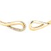 MORELLATO 18k GOLD PLATED DESIGN BANGLE STAINLESS STEEL SAYP24