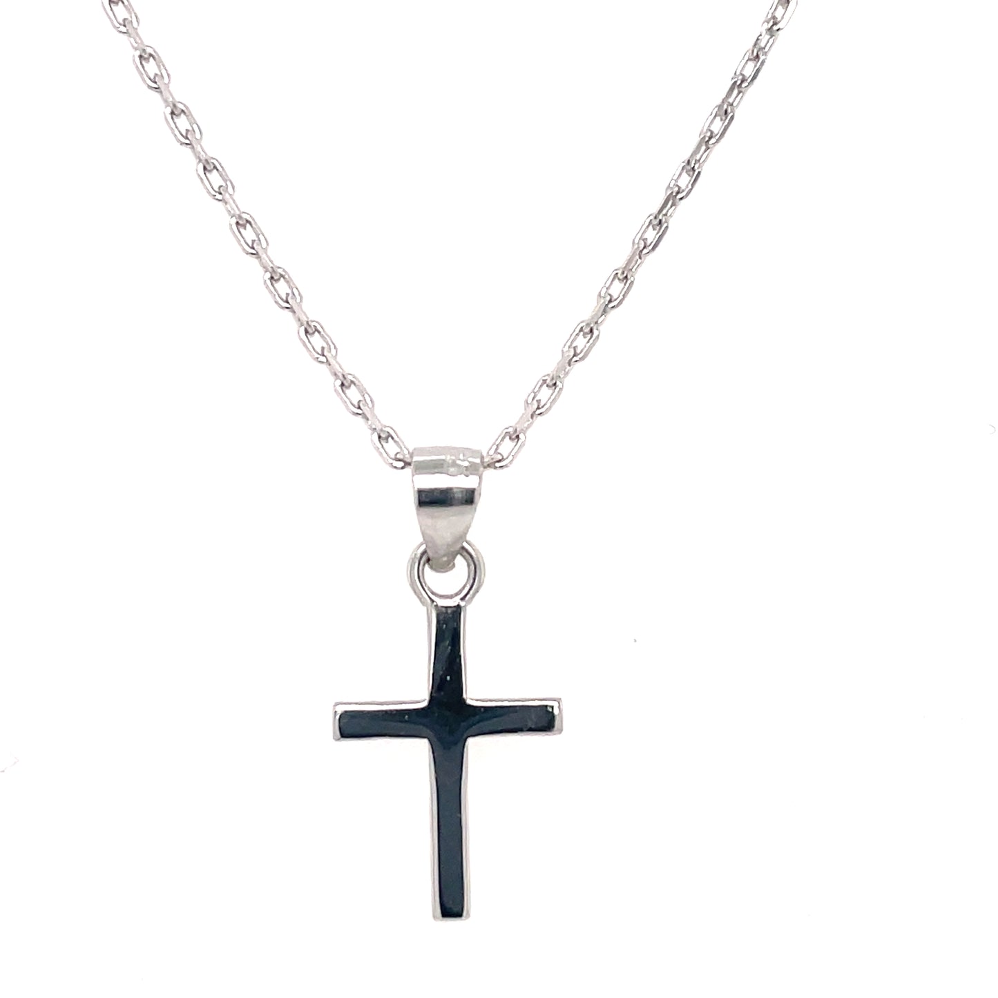 Sterling Silver Small Plain Cross SP533