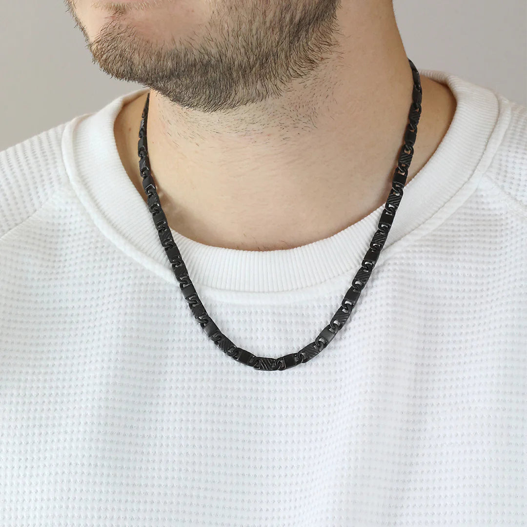 Steelwear Buenos Aires Black Necklace SW-1013