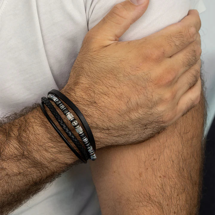 Steelwear London Men's Leather Bracelet SW-867