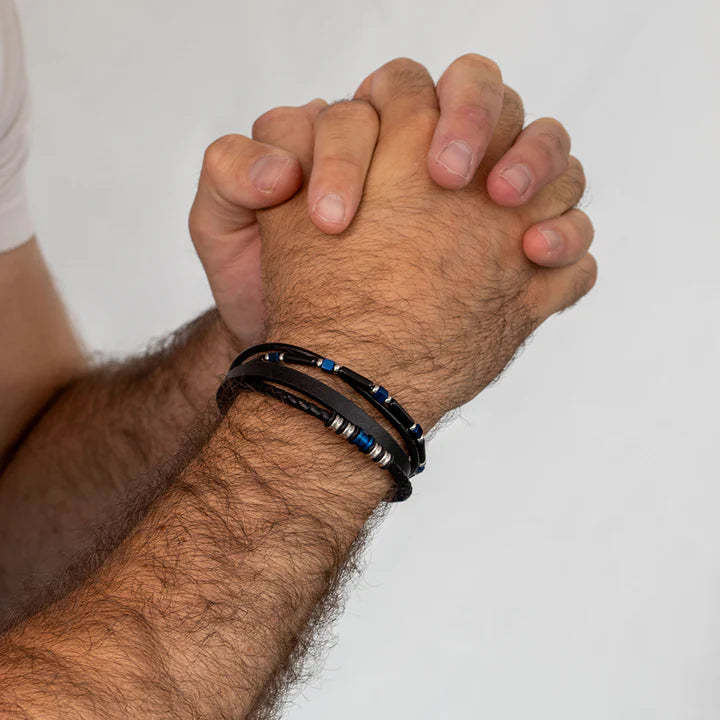 Steelwear Sidney Men's Leather Bracelet SW-871