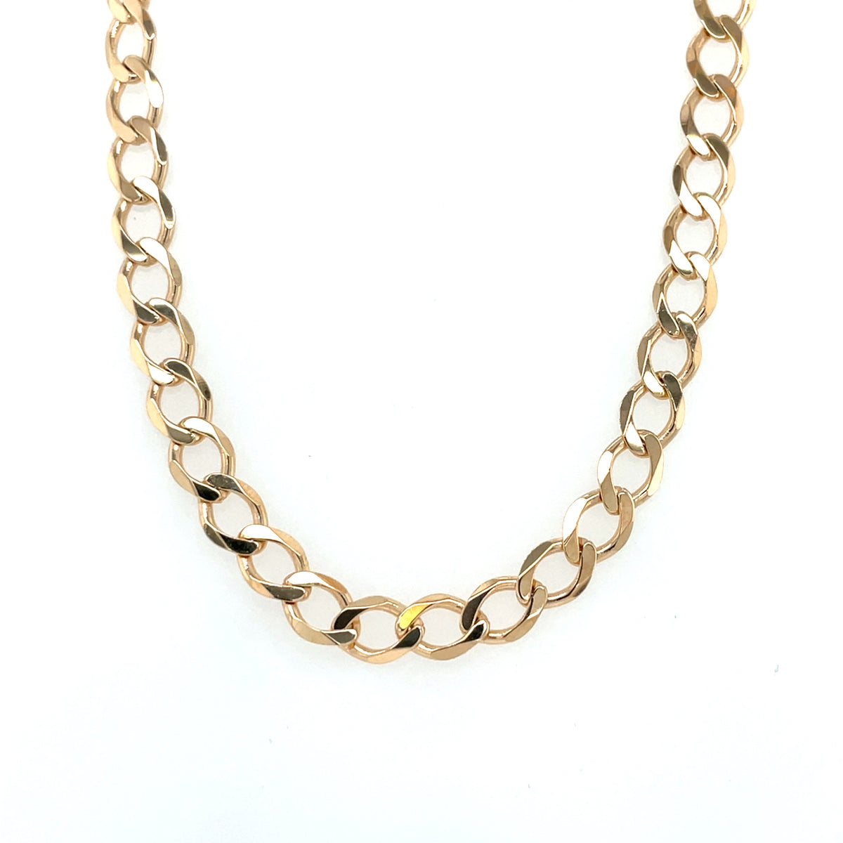 9ct Gold Men's 20 inch Metric Curb Chain GC757